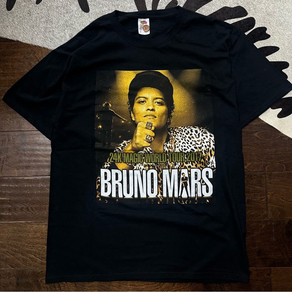 Bruno Mars Bootleg Tour Tee